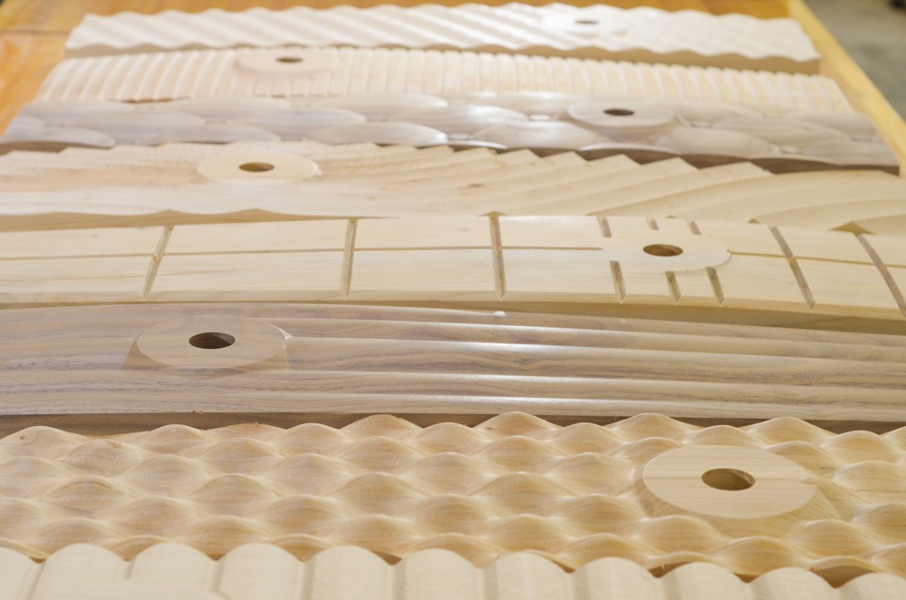 CNC carved vice chops