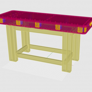 Maker Workstation Classic Base Drawing