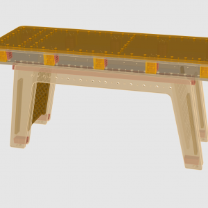 Maker Workstation 24" x 72" TOP DXF Files