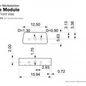 Maker Workstation Vise Module